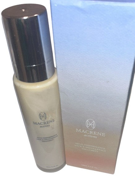 MACRENE Actives~High Performance Neck & Decolletage Treatment~3.4 Oz