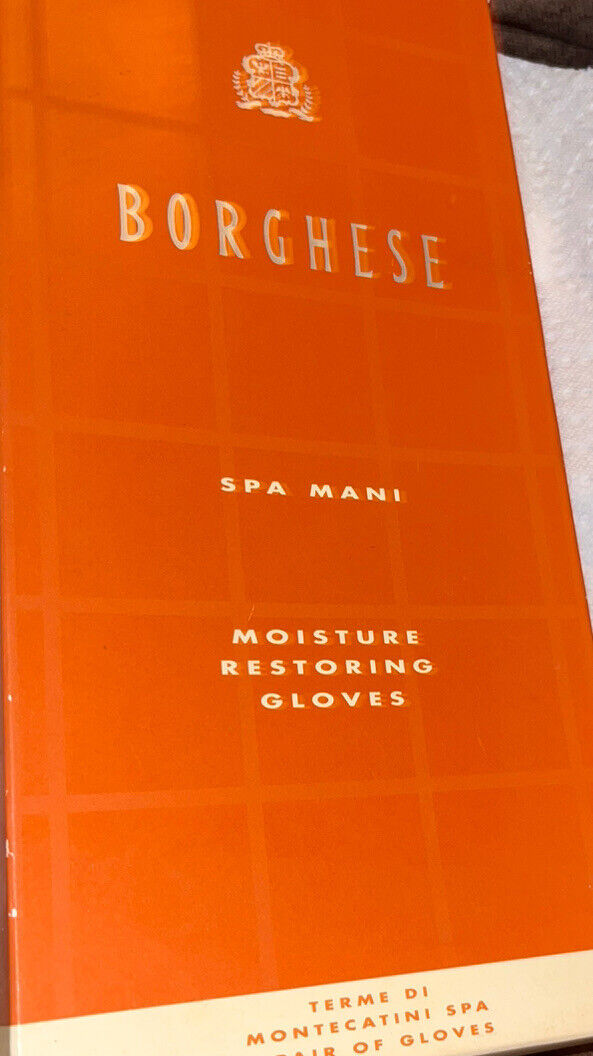 Borghese spa mani moisture restoring gloves