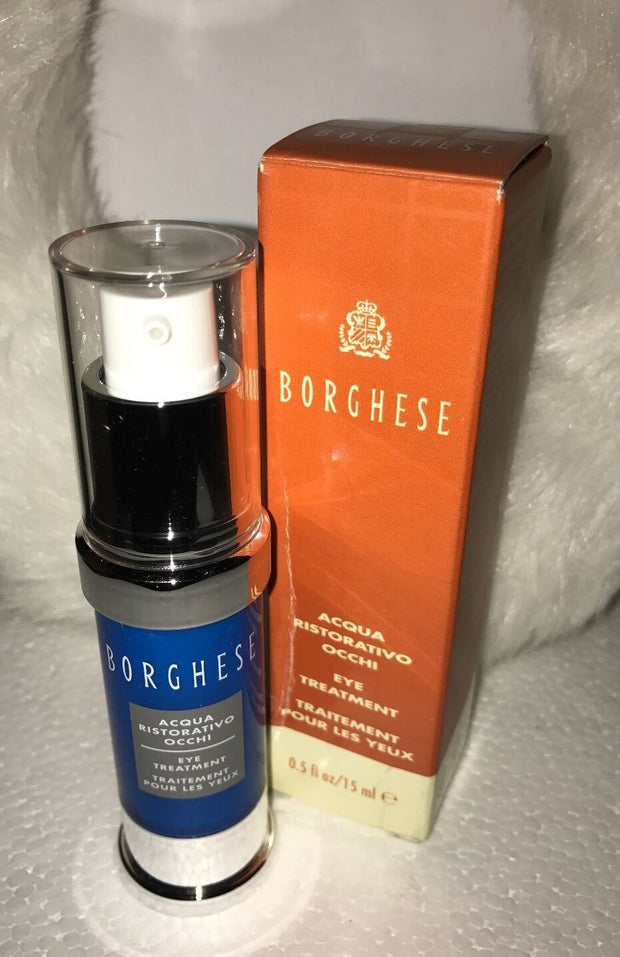 Borghese Acqua Ristorativo Occhi Eye Treatment - .5 Oz. New In Box