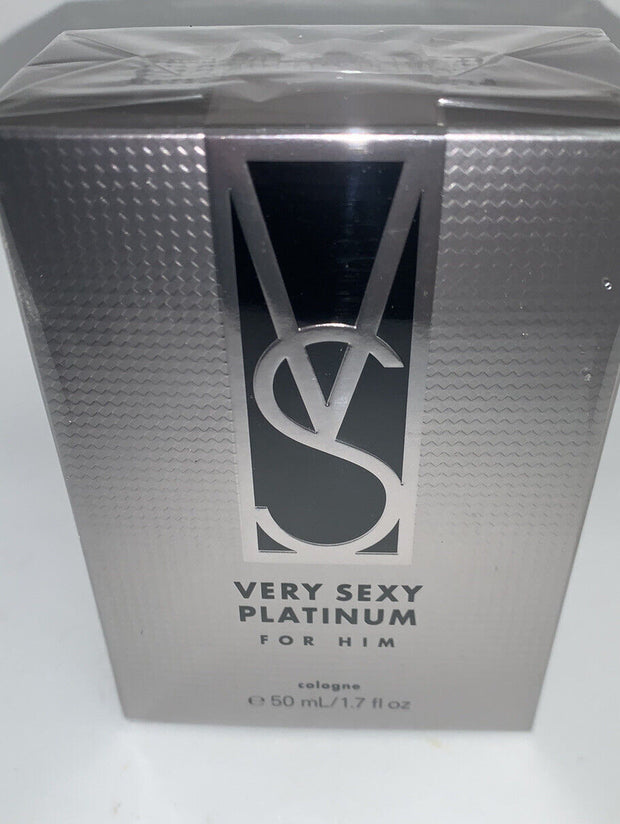 VICTORIAS SECRET VERY SEXY PLATINUM FOR HIM COLOGNE 1.7 oz 50 ml Sealed