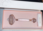 NEW BEAUTY BIO Rose Quartz Stone Face+Eye+Body Roller Rouleau de corps