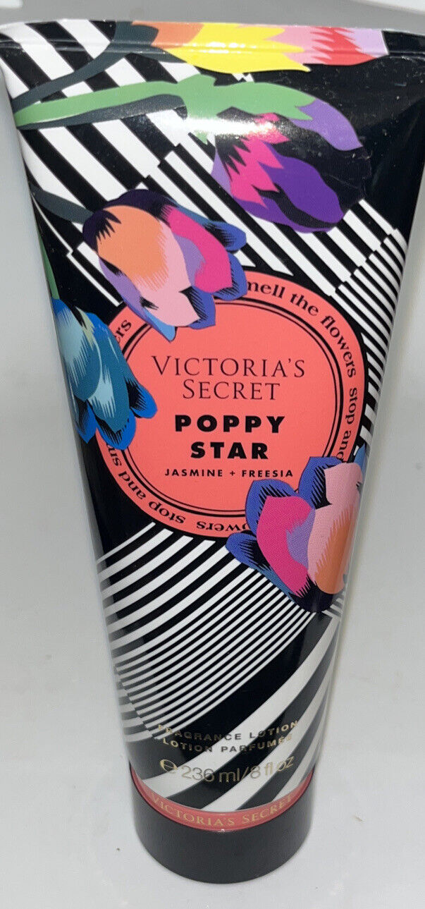 Victoria's Secret POPPY STAR Fragrance Body Lotion 8 fl oz Full Size