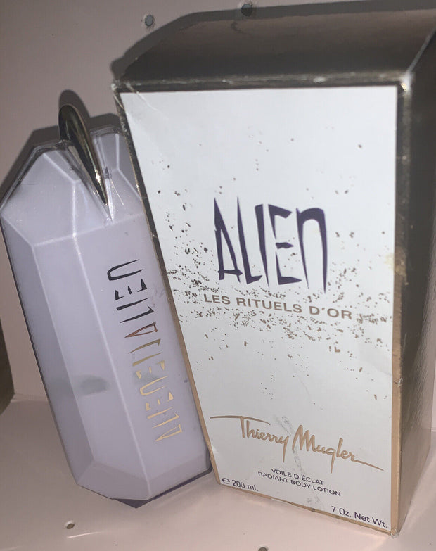 ALIEN Les Rituels D'Or by Thierry Mugler  7 oz Radiant Body Lotion.