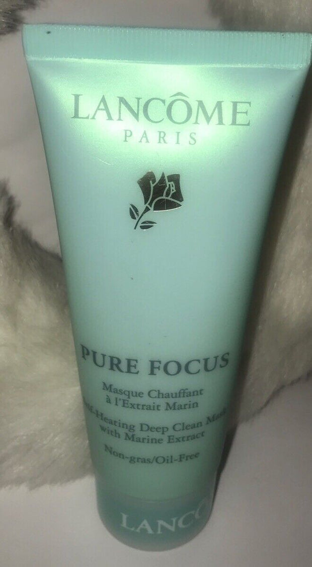 Lancome Pure Focus Self-Heating Deep Clean Mask - 3.4 OZ. - NEW