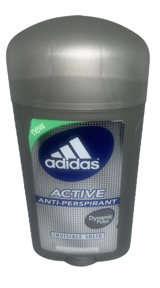 Adidas Dynamic Pulse Active Anti -Perspirant Invisible Solid For Men 2.8 Oz