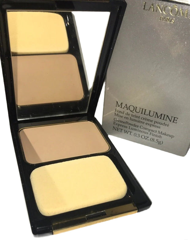 LANCOME MAQUILUMINE CREME POWDER COMPACT MAKEUP - Porcelaine Delicate 1