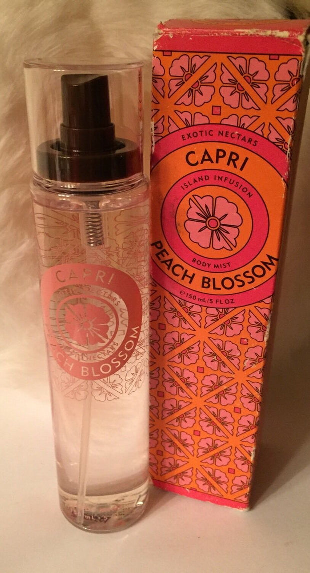 Victoria's Secret Capri Peach Blossom Body Mist~ 5 fl oz~HTF~ New In Box