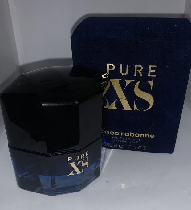 PURE XS by Paco Rabanne 1.7 OZ EAU DE TOILETTE SPRAY NEW in Box