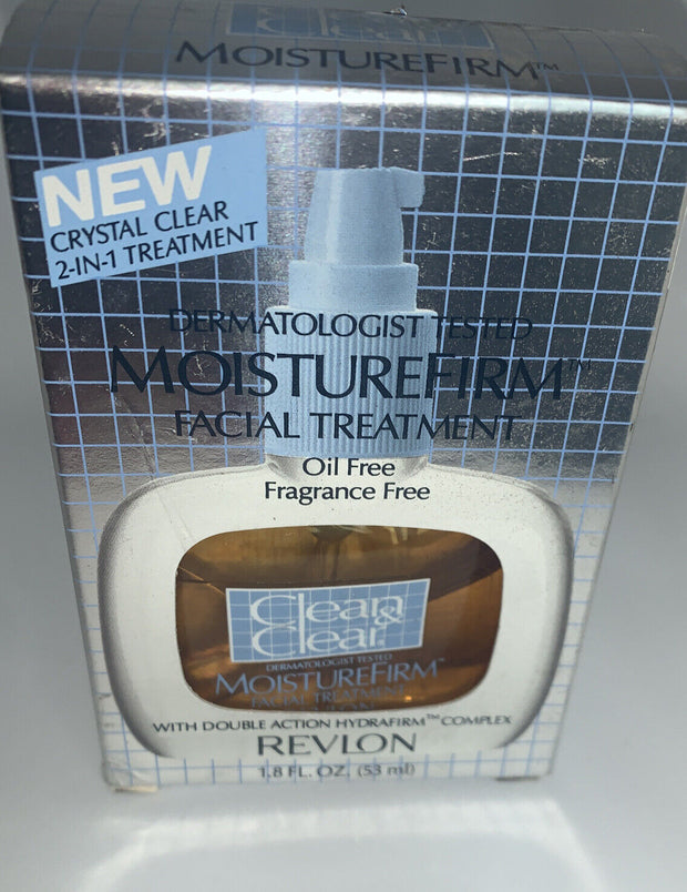 Clean & Clear Revlon Moisturefirm Skin Facial Treatment Hydrafirm Vtg