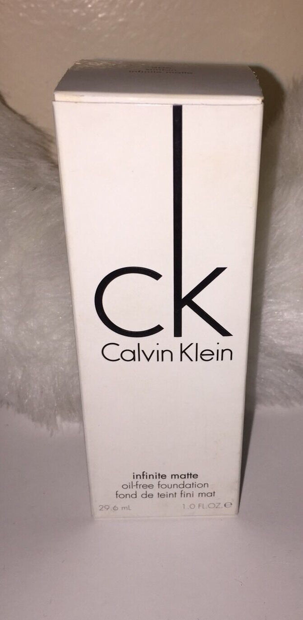 Calvin Klein Infinite Matte Oil Free Foundation 1 fl oz~207 Petal ~BOXED