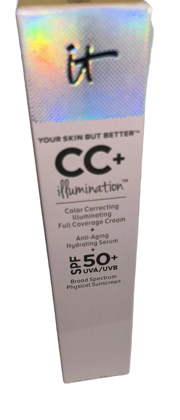 IT Cosmetics CC+ Illumination Color Correcting FULL Coverage Cream LIGHT. 32 ml