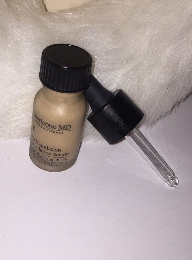 (x2)Perricone MD No Foundation Foundation serum SPF 30 0.3 oz  New