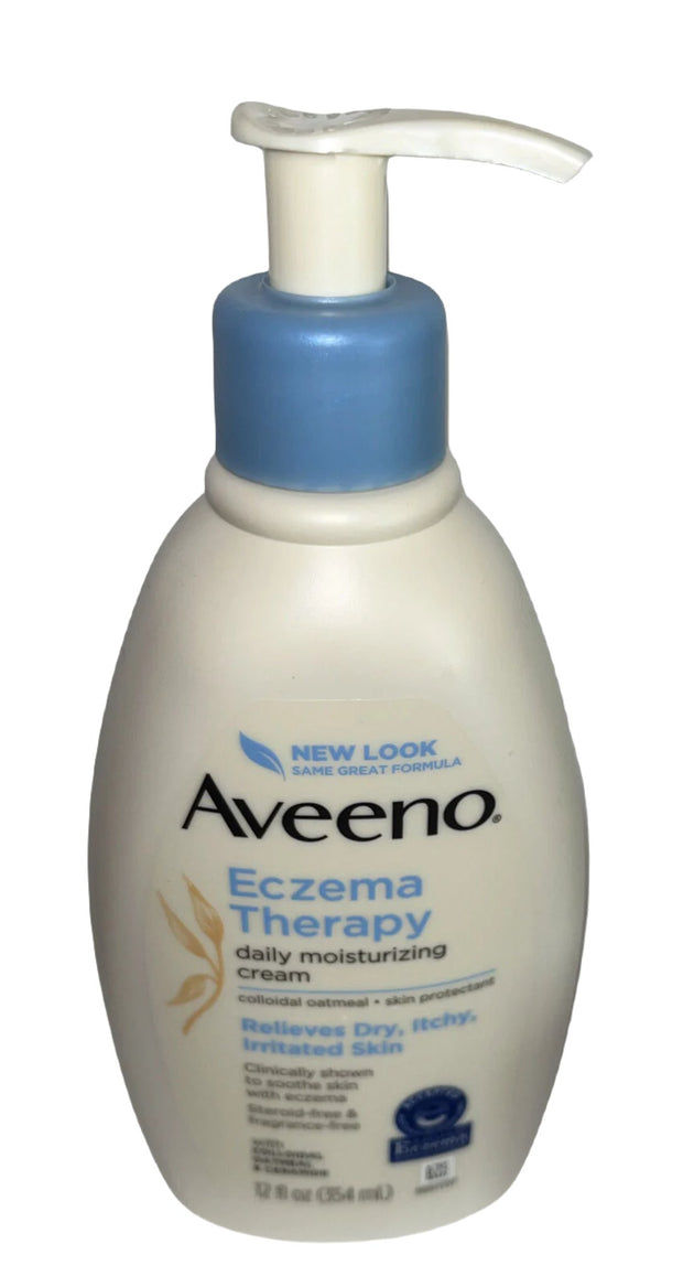 Aveeno Eczema Therapy Daily Moisturizing Cream with Colloidal Oatmeal - 12 fl oz