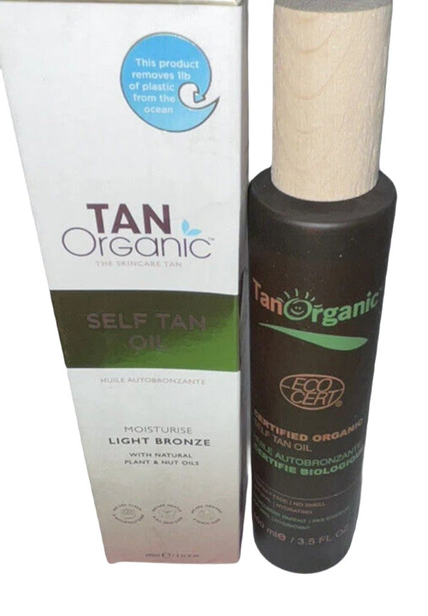 TanOrganic Self Tan Oil Light Bronze 100ml (3.51 fl oz)