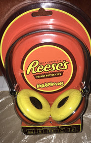 Reeses Peanut Butter Cups Headphones Hershey .NEW IN BOX