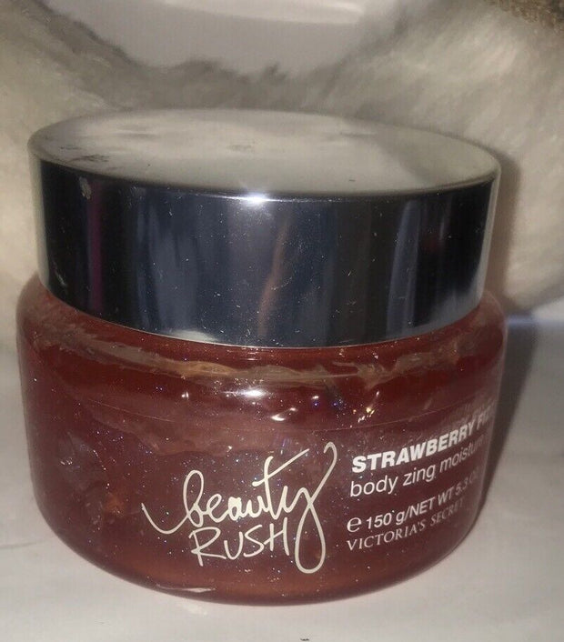 Victoria's Secret BEAUTY RUSH Body Zing Moisture Gel STRAWBERRY FIZZ New 5.3 oz