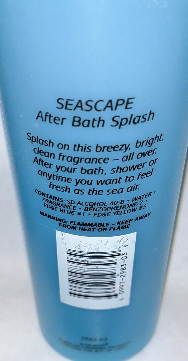 JEAN NATE Seascape After Bath Splash 15 fl Oz