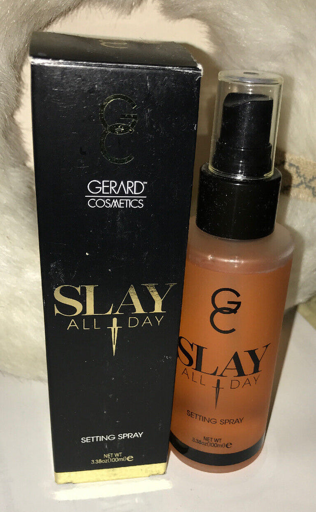 Gerard Cosmetics Slay All Day Setting Spray ~Peach~ New In Box