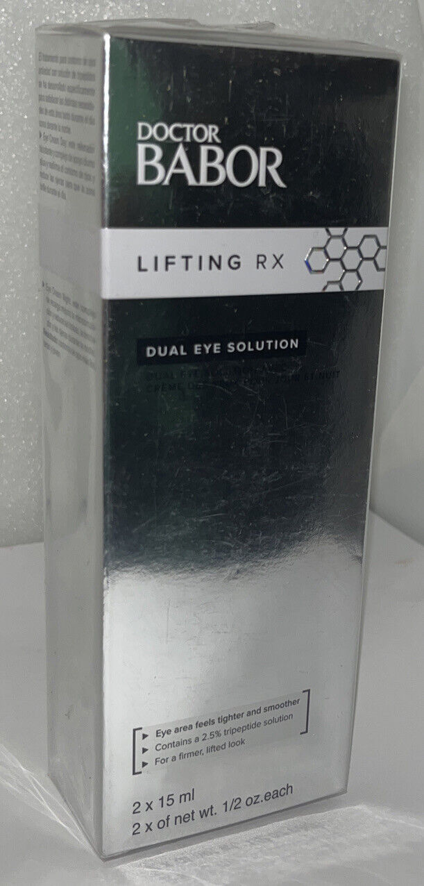 DOCTOR BABOR LIFTING RX Dual Eye Solution 2X15 ML .0.5 oz Sealed boxed