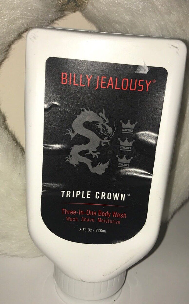 Billy Jealousy Triple Crown Three-in-One Body Wash 8 fl oz  NEW