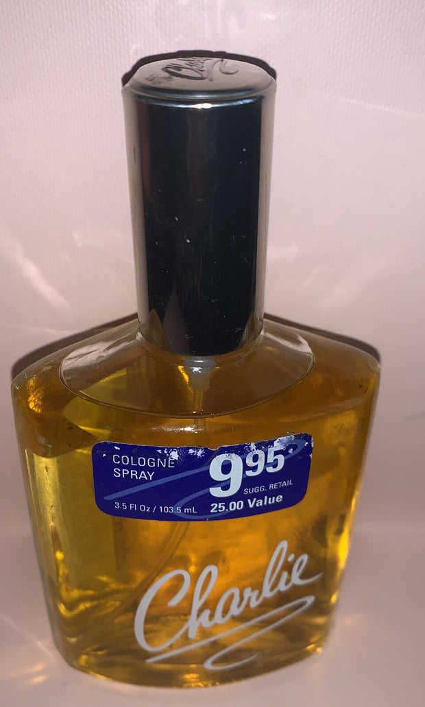 New CHARLIE Cologne Spray by Revlon 3.5 fl oz - VINTAGE ORIGINAL