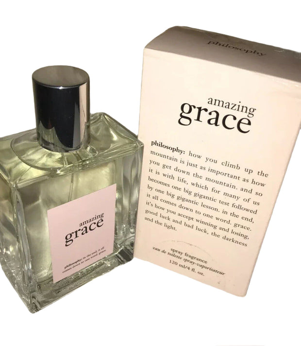 Philosophy AMAZING GRACE Eau De Toilette Spray 4 fl oz~New In Box