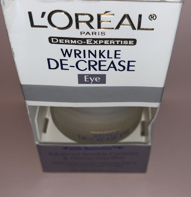 L'Oreal Dermo-Expertise Wrinkle De-Crease Eye with Boswelox 0.5 Oz