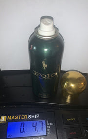 Vintage Polo Green Sport Spray Talc by Polo Ralph Lauren 3 oz. See Detail