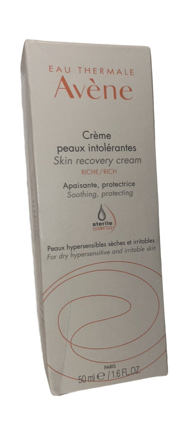 Avene Skin recovery cream rich,50ml 1.69 Fl.Oz New