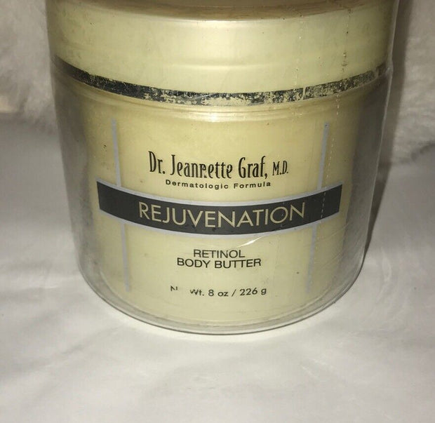 Dr Jeannette Graf MD Rejuvenation Retinol Body Butter 8oz NEW