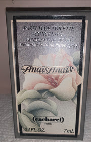 Vintage Anais Anais 1/4 fl. oz Parfum De Toilette Concentre Atomizer By Cacharel