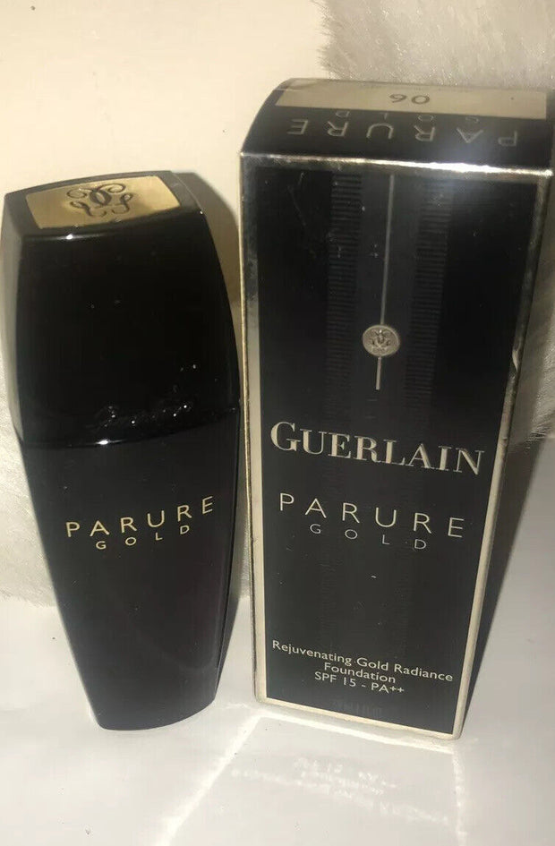 NEW Guerlain Parure Gold Rejuvenating Gold Radiance Foundation SPF 15~#06 ~1oz