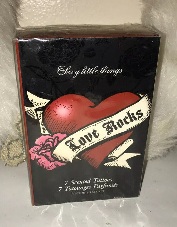 Victoria's Secret Sexy Little Things Love Rocks Scented Tattoos SEALED