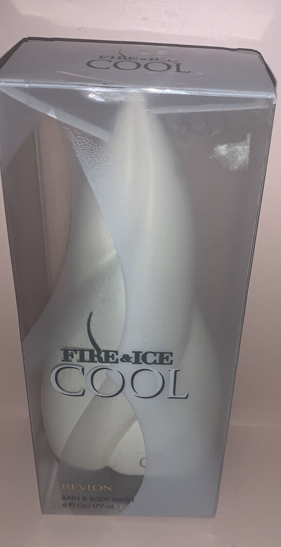 Fire and Ice Cool Revlon 6 oz Bath and Body Wash New