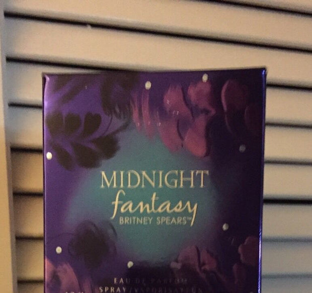 Midnight Fantasy Eau De Parfum By Britney Spears 1.7 fl oz ~Sealed In Box