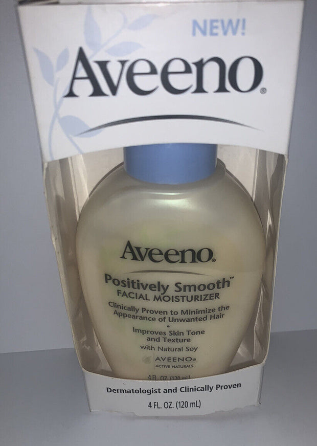 Aveeno Positively Smooth Facial Moisturizer 4 fl oz. Discontinued