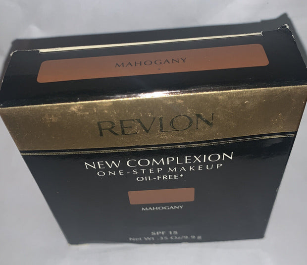 REVLON New Complexion One-Step Compact Makeup Mahogany - 0.35 oz. (9.9 g)