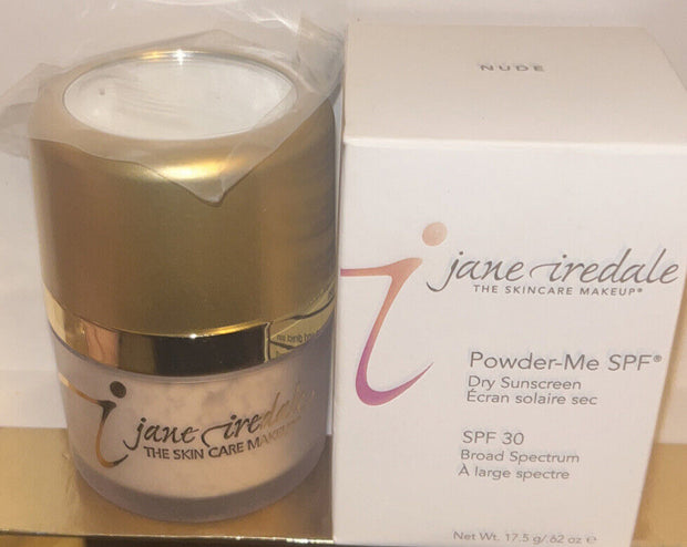 Jane Iredale Powder-Me Dry Sunscreen SPF 30 NUDE New in Box