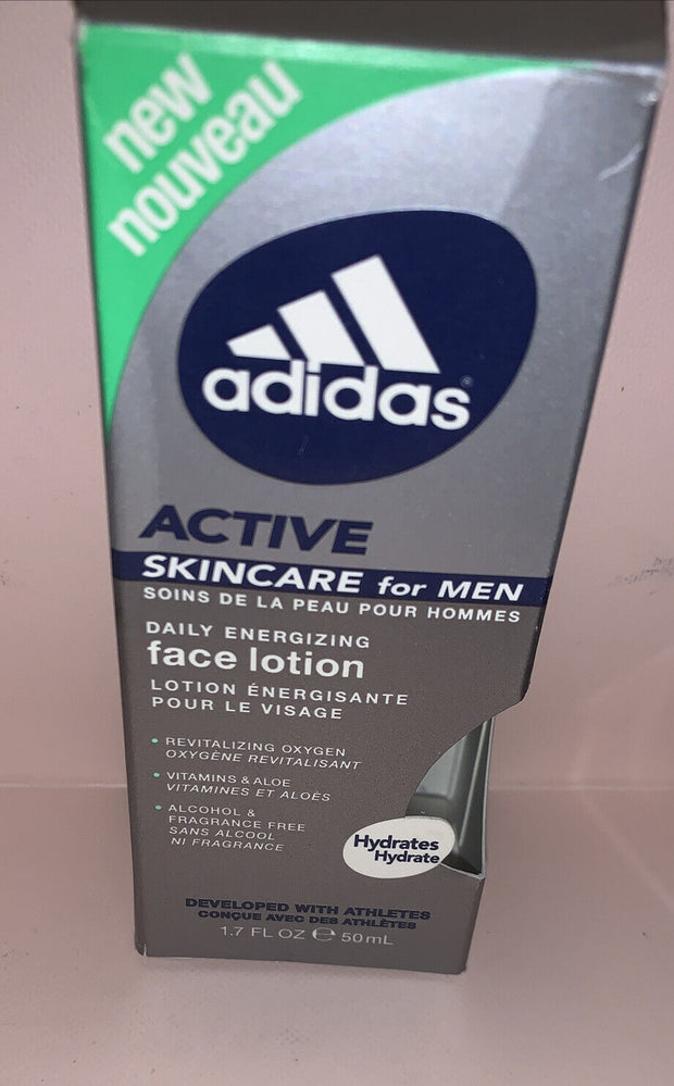 ADIDAS Active skincare for MEN face lotion energizing .Discontinued