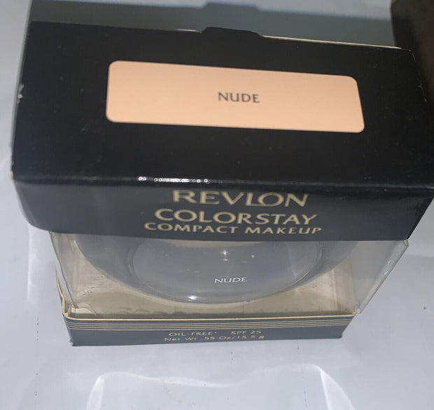 REVLON COLORSTAY COMPACT MAKEUP Nude ~ Full Size 0.55 Oz