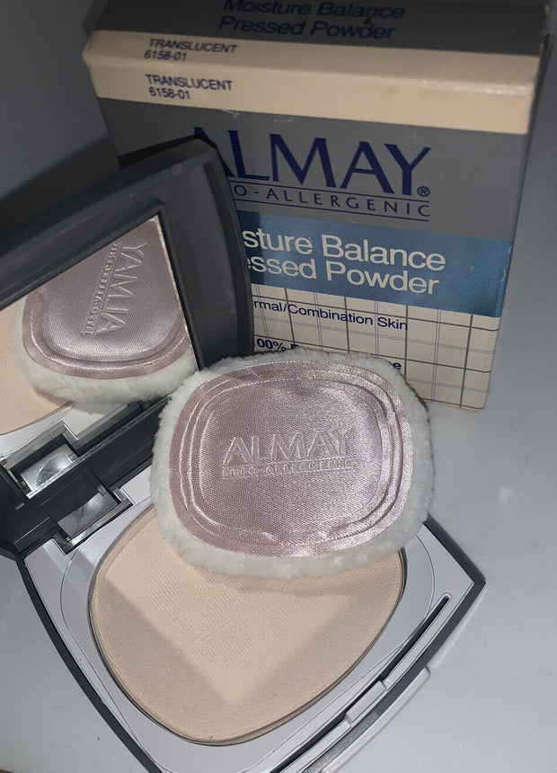 ALMAY Moisture Balance Pressed Powder Translucent New In Box