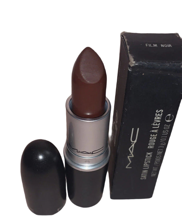 MAC Satin Lipstick Film Noir 3g/0.1oz Full Size New in Box