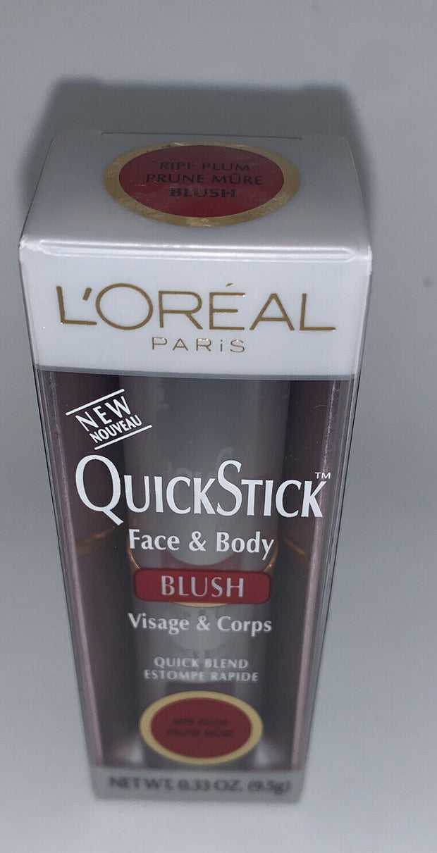 Loreal Quickstick  Ripe Plum Face & Body Blush 0.33 Oz