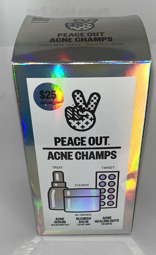 Peace Out Acne Champs Limited Edition Value Set w/ 10-Pack Acne Dots