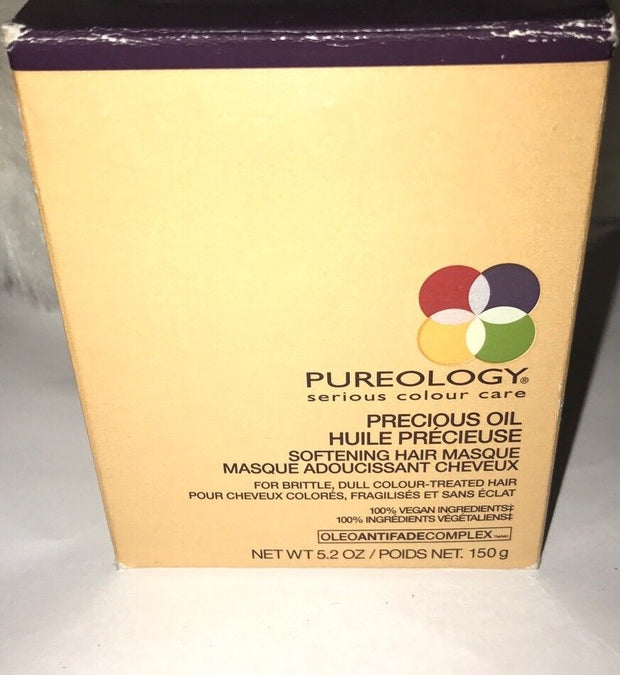 Pureology Precious Oil Softening Hair Masque 5.2 oz NEW IN BOX