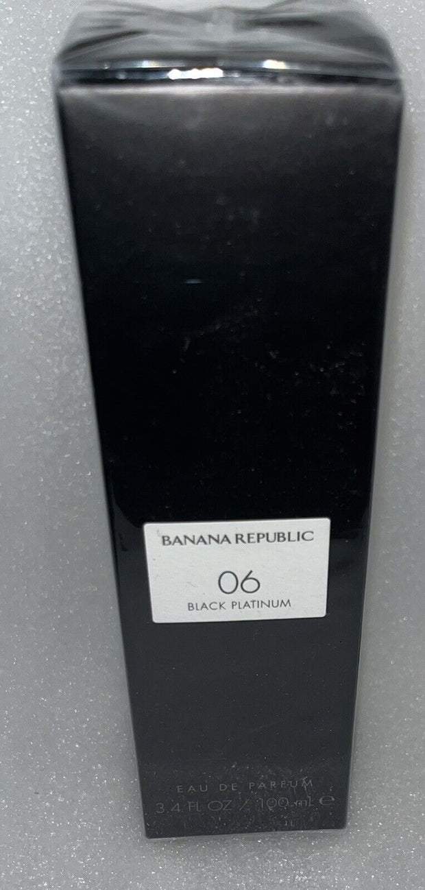 Banana Republic 06 Black Platinum Eau de Parfum 3.4 FL OZ New In Sealed Box