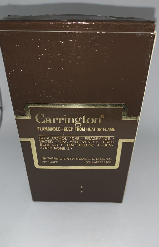 CARRINGTON COLOGNE SPRAY 22.2 ML/.75FL OZ) Vintage