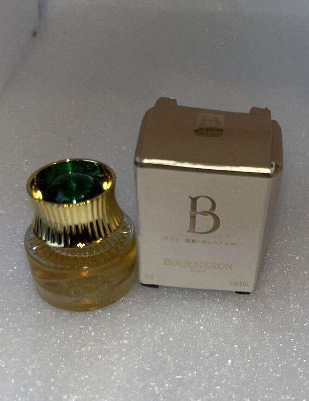 B by Boucheron 5 ml/ 0.16 oz Eau de Parfum Splash Miniature NIB