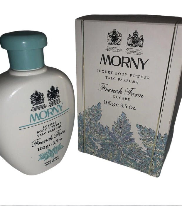 Morny Luxury Body Powder Talc Parfume French Fern 100g-3.5 Oz