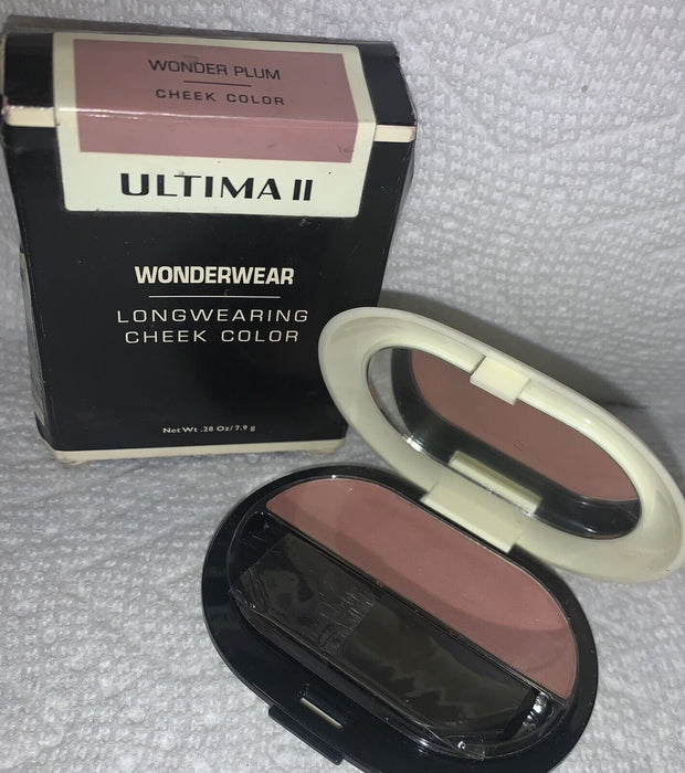 New in Box ULTIMA II Wonderwear Longwearing Cheek Color - WONDER PLUM